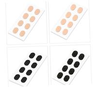 ORFOFE 10pcs Skin Color Sponge Nose Pads Self Adhesive Non Slip Eyeglass Nose Pads for Glasses Sunglasses Spectacles Height Increasing Cushion for Comfortable Fit