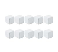 ORFOFE 10pcs Turtle Mineral Calcium Blocks for Tortoise Tank, White Reptile Calcium Grinding Stones for Freshwater Aquarium, Water Quality Stabilizer and Chlorine Remover