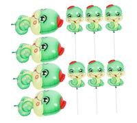 ORFOFE 10pcs Year Snake Balloons Green Foil Snake Decorations for Year Party Chinese Lunar Festival Birthday and Shower Easy Inflate Festive Animal Balloons