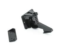 ORFOFE 12 Pairs Black Baby Proofing Locks Drawer and Cabinet Safety Locks for Kids, Made with Sturdy Abs and Spring Material, Difficult for Kids to Open but Easy for Adults, for Storage