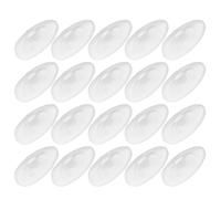 ORFOFE 12 Pairs Soft Silicone Eyeglass Nose Pads, Anti-Slip Gel Nose Cushions for Glasses, Comfortable Silicone Bridge Pads Replacement for Eyewear Use