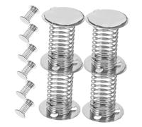 ORFOFE 12 Pcs DIY Spring Base Dashboard Accessories Spiral Rocking Springs for Car Home Office Decorations Interactive Wobble Craft Kit