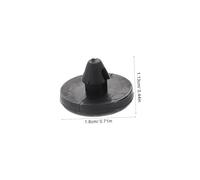 ORFOFE 12pcs Brake Clutch Pedal Stopper Pads Automotive Clips for Vehicle Repair Modification Multipurpose Brake Pedal Depressor Compatible with Cars