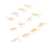ORFOFE 12pcs Dinosaur Skeleton Models for Realistic Mini Dinosaur with Fine Craftsmanship Safe Burr Surface Educational to Enhance Hands Ability and Decor