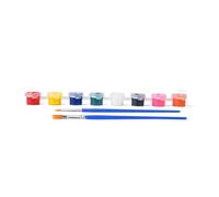 ORFOFE 12pcs DIY Painting Lightweight Plaster Transportation Vehicles Educational Art Kit for Activities and Skill Practice