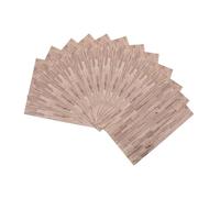 ORFOFE 12pcs Doll House Floor Sticker Mini House Flooring Dollhouse Floor Decal Paper