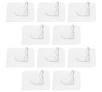 ORFOFE 12pcs Gate Wall Anchors with Soft Edge Brackets Transparent Retractable Playpen Fixing Clips for Safety Quick Setup Replacement Parts for Living and Nursery