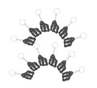 ORFOFE 12pcs Gorilla Keychain Pendant Cute Cartoon Jungle Animal Hanging Ornaments for Birthday and Theme Parties Portable Party Prizes and Rewards