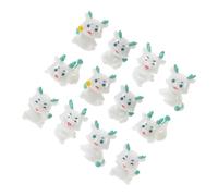 ORFOFE 12pcs Mini Dragon Figurines Resin Ornaments Chinese Style Cartoon Zodiac Decor for Year Dragon Celebration Home Desktop Display