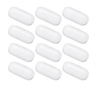 ORFOFE 12pcs Ptfe Magnetic Stir Bars Set for Laboratory Stirrer with White Coating, Easy Maintenance, Versatile Design, Suitable for Heating Stirrers and Laboratory Testing Supplies