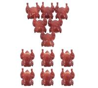 ORFOFE 12pcs Simulated Roast Chicken Model Fake Meat Prop for Thanksgiving Harvest Table Decoration Artificial Food Ornament for Photography Kitchen Display Party Decor