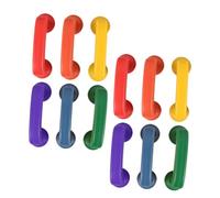 ORFOFE 12pcs Whisper Phones Toy Telephone Set for Kids Toddler Auditory Learning Speech Therapy Classroom Reading Acceleration Toys with Colorful Realistic Receivers