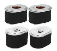 ORFOFE 168F air filter 4pcs Paper Sponge Easy Installation Replacement for Micro Tiller Power Trowel 10.00X7.30X6.40cm