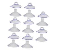 ORFOFE 16PCS Transparent PVC Cat Window Seat Suction Cups Strong Adhesive Replacement Kitten Perch Suction Kit for Glass Door Window Hammock Bed