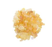 ORFOFE 1pack Natural Pebbles Amber Tumbled Gravel for Fish Tanks Flowerpots Home Decor Irregular Shape Decorative Stones Safe for Fresh Use