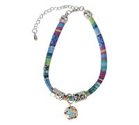 ORFOFE 1Pc Bohemian Cat Collar with Breakaway Buckle Bell Stylish Kitten Collar for Safety for Everyday Use for Cats Kittens