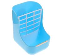 ORFOFE 1Pc Rabbit Feeder Plastic Fodder Rack for Guinea Pigs and Chinchillas Durable Feeding Station with Convenient for Cage Placement for Animals Blue