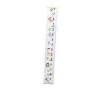 ORFOFE 1pc Simple Boy Girl Height Chart Wall Decor Removable Canvas Ruler Animal Design Growth Chart for Nursery and Bedroom Keepsake for Boy Girl Growth Tracking