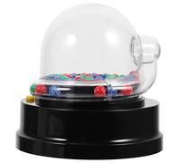 ORFOFE 1set Electric Lottery Machine Fun Number Picking Device for Parties Family Games and Events Compact and Portable Design Cage Includes Bingo for Fair Draws