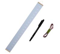 ORFOFE 1set Growth Chart Height Measurement Wall Ruler Removable Boy Girl Height Chart Decor for Nursery Design Measuring Tape and Marker for Boys and Girls