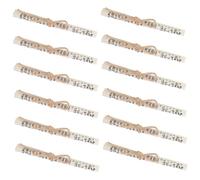 ORFOFE 1set Jewish Mezuzah Scroll with Hebrew Scripture Decor for Door Plaque Authentic Israeli Religious Blessing for Home Protection Judaica Ornament for Front Door and Blessings 12pcs