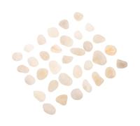ORFOFE 1set Natural Polished River Pebbles for Aquarium Decoration Bulk Fish Tank Stones Smooth Decorative Gravel for Landscaping and Garden Use
