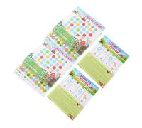 ORFOFE 1set Potty Training Sticker Chart for Toddlers Cartoon Farm Theme Reward Chart for Boys and Girls Encouraging Toilet Use Fun Stickers Safe Materials for Boys and Girls