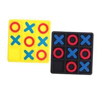 ORFOFE 2 Boxes Educational Toe for Boards with Bright and Enhances Cognitive Skills Hand-eye Coordination Interaction Travel Strategy Game for Family Fun