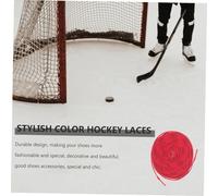 ORFOFE 2 Pairs Polyester Ice Hockey Skate Laces for Ice Skates and Sneakers Wear-resistant Sport Shoelaces with Easy-lace Tips Practical and Stylish Footwear Accessory