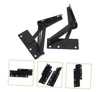 ORFOFE 2 Pairs Spring Hinges Lift and up Door Spring Hinges for Cabinet and Sofa Hardware