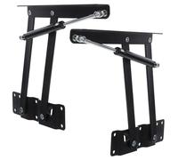 ORFOFE 2 Pcs Multi Functional Coffee Table Lift Up Frame with Reliable Gas Lift Support Iron Pneumatic Spring Hinge for Stable Folding Furniture Mechanism Suitable for Home and Office Use