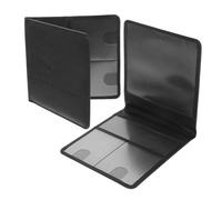 ORFOFE 2 Pcs PU Leather Car Registration Holder Document Sleeve for Insurance and Social Security Cards Compact Protection for Travel and Vehicle Use Black