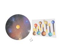 ORFOFE 2 Sets DIY Solar System Model Craft Supplies Handmade Material Kit for Educational Activity Space Building Kit for Creative Learning