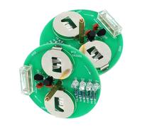 ORFOFE 2 Sets Electronic Soldering Gyroscope Kit Portable DIY Solder Practice Training for Stem Learning and Skill Development