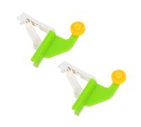 ORFOFE 2 Sets Mechanical Crane Pulley Block with Table Corner Clamp Plastic Physics Teaching Aids for Interactive Science Learning and Easy Assembly