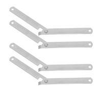 ORFOFE 2 Sets Stainless Steel Folding Laundry Rack Reinforcement Rod Set