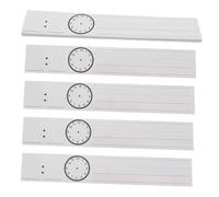 ORFOFE 20 Pcs Dry Erase Sentence Strips for Learning Practical Writable Word Cards for Classroom School Office and Home Use Reusable White Letter Strips Compatible with Pocket Charts