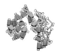 ORFOFE 20 Sets Hook and Eye Closures Sewing Fasteners Kit for Pants Skirts Clothing Repairs Easy Installation DIY Clasps for Trousers Comprehensive Multipurpose Sewing Accessories