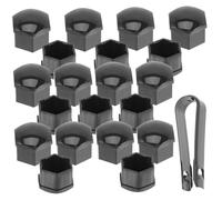 ORFOFE 20pcs Car Lug Nut Caps Wheel Bolt Covers Dustproof Screw Hub Protection for Cars Wear-resistant Auto Decoration and Concealment