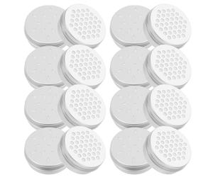 ORFOFE 20pcs Dog Training Scent Containers Aluminum Odor Detection Practice Canisters Screw Top Scent Holders for Nosework Essential Oil Tins