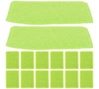ORFOFE 20pcs Heating Patch Adhesive Heating Patches Useful Body Warmer Green Iron Powder Non-woven Fabric Portable Non-slip Long Heat Preservation for Home and Outdoor
