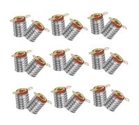 ORFOFE 20pcs Mini LED Bulb Holders for Student Physics Experiments Screw Base Mounting Brackets with Easy Wiring Compatible with Educational Electrical Tools Secure and Simple