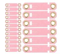 ORFOFE 20pcs Parrot Leg Rings for Training Vibrant Chicken Leg Bands for Easy Identification Small Bird Tags for Pet Birds and Poultry