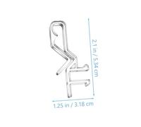 ORFOFE 20Pcs Plastic Valance Clips Pom Vertical Blind Clamps for Window Treatment Repair Compatible with Blinds