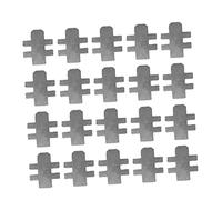 ORFOFE 20pcs Rabbit Cage Door Iron Buckle Pet Cage Buckle for Birdcage Easy to Install