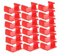 ORFOFE 20pcs Train Track Connectors for Model Railways Plastic Railway Clips Fastening for O Gauge Train Accessories for and Kids Playsets
