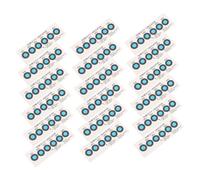 ORFOFE 20pcs Water Activated Humidity Indicator Cards Reusable Moisture Detection Strips Precise Color Change Monitoring Tools for Reliable Environmental Dampness Control