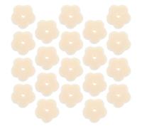 ORFOFE 20pcs White Cleaning Sponges for Swimming Pools and Hot Tubs, Oil-Absorbing Filtering Sponge with Absorb Dirt Feature, for Kitchen and Pool Maintenance