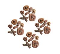 ORFOFE 24pcs Simulation Fake Poop Imitation Poo Spoofed Toy Realistic Novelty Prank Props for Pool Parties Fine Workmanship for Exciting Prank Scenes