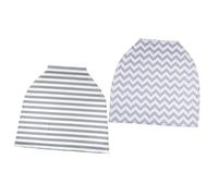 ORFOFE 2pcs Baby Breastfeeding Scarf Infant Stroller Covers Nursing Covers Comfortable to Wear Long Serving Life Blending Fabric for Breastfeeding